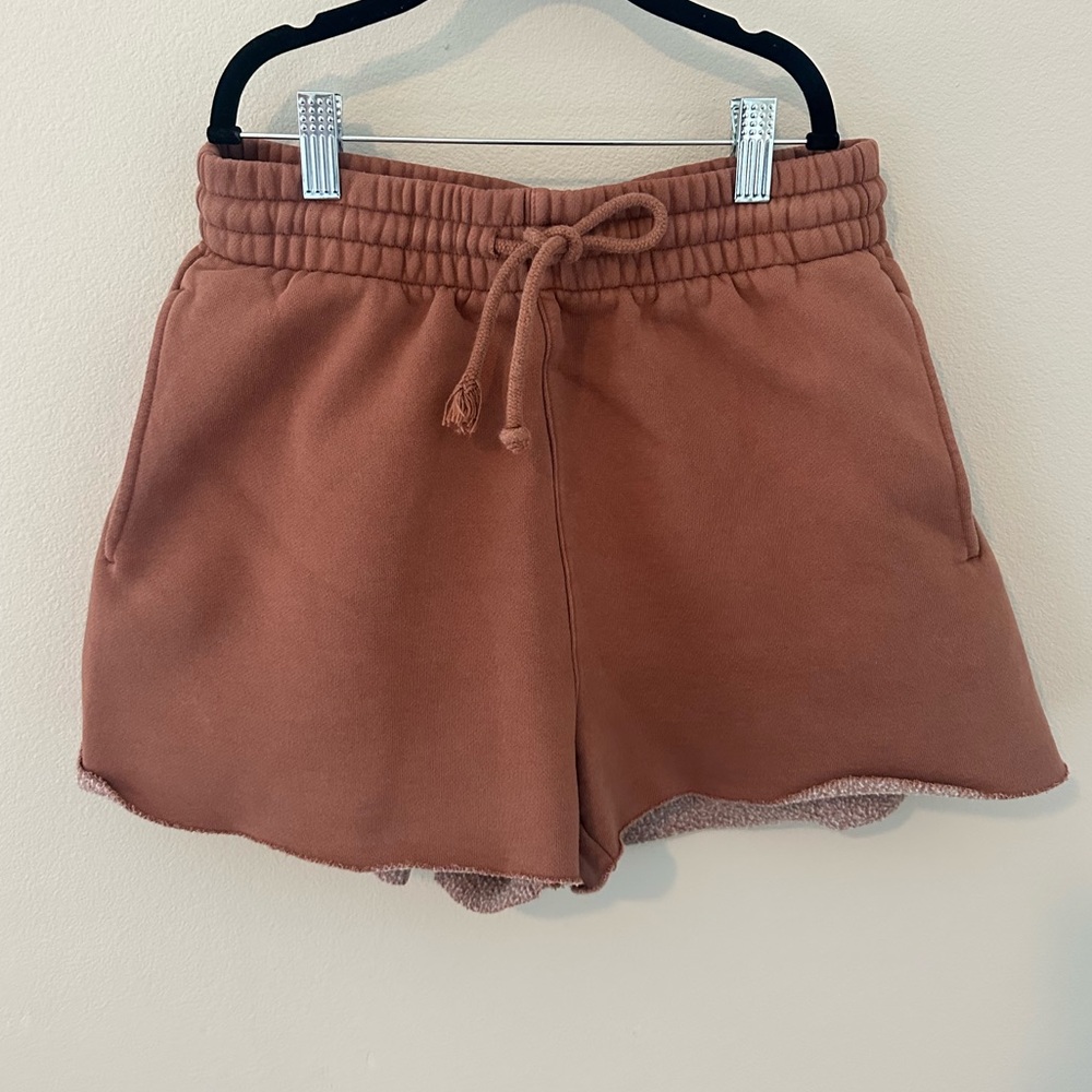 TNA Cozy Fleece Boyfriend Shorts